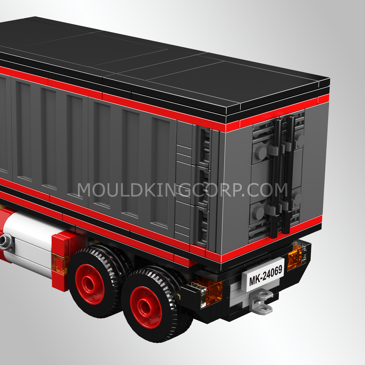 Camion porte-conteneur, vue 4