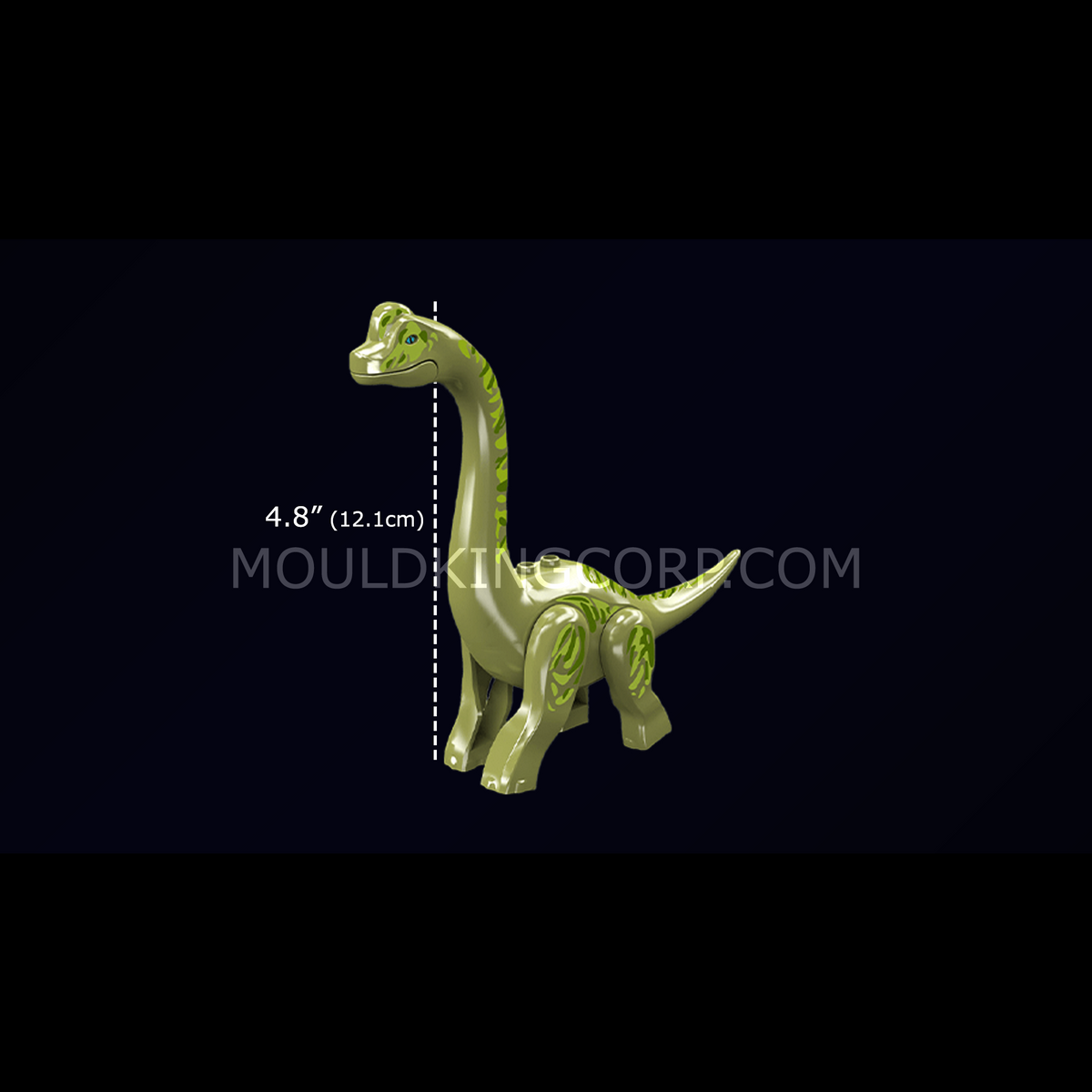Œuf de dinosaure brachiosaure, vue 2