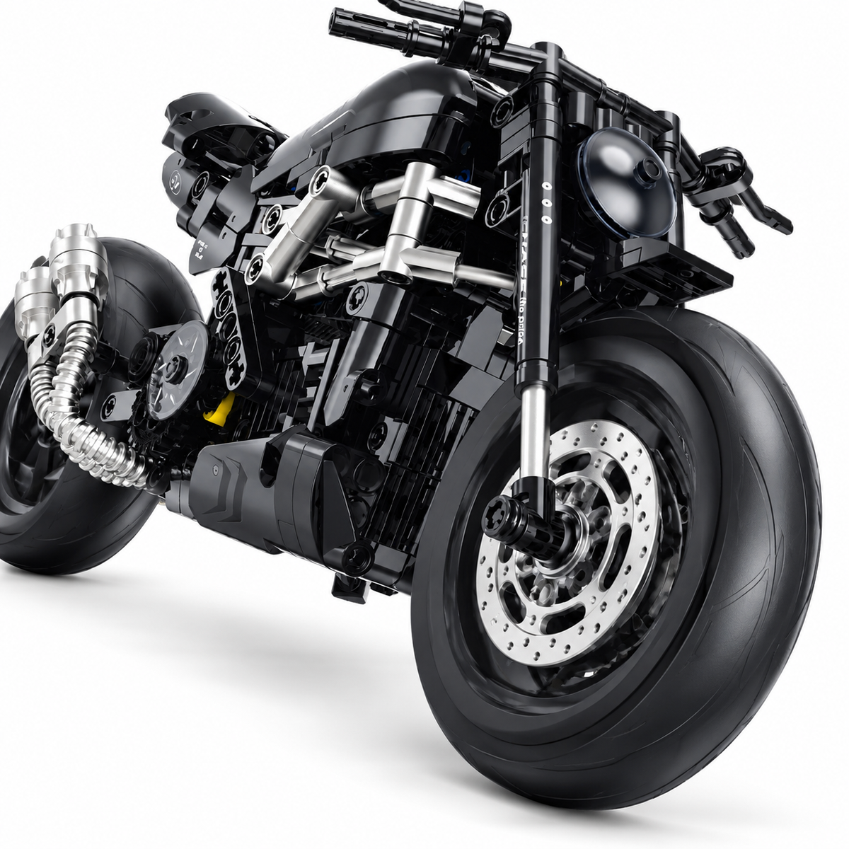 Power cruiser noir, échelle 1:8