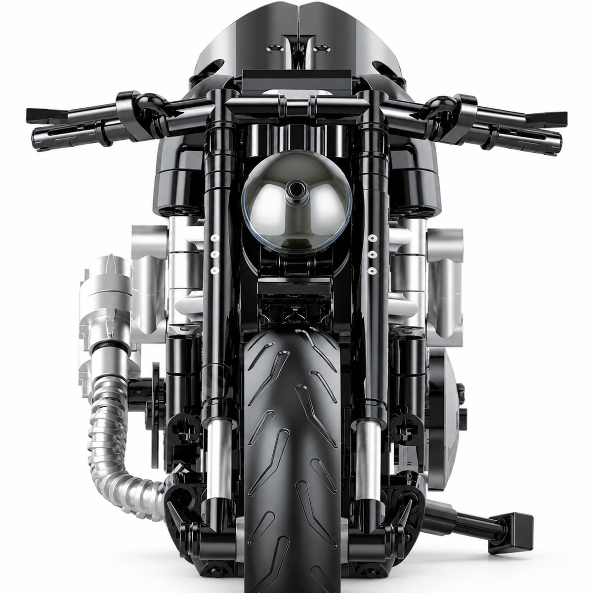 Power cruiser noir, échelle 1:8