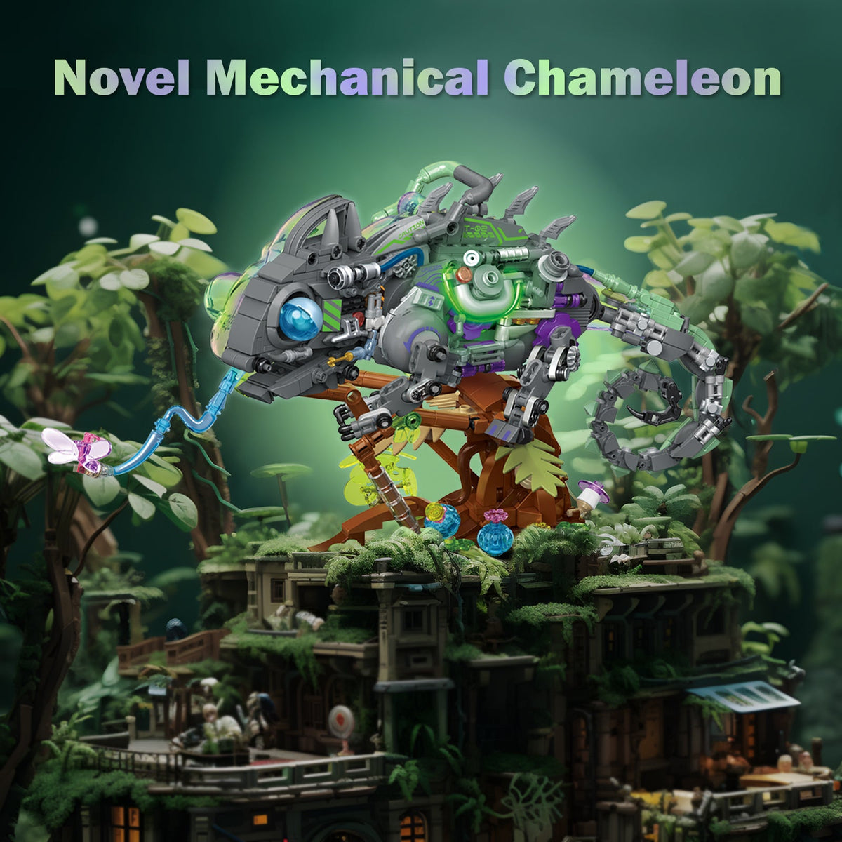 Caméléon mécanique, vue 3