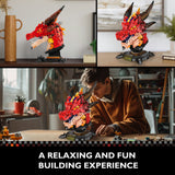 Tête de dragon, vue 5
