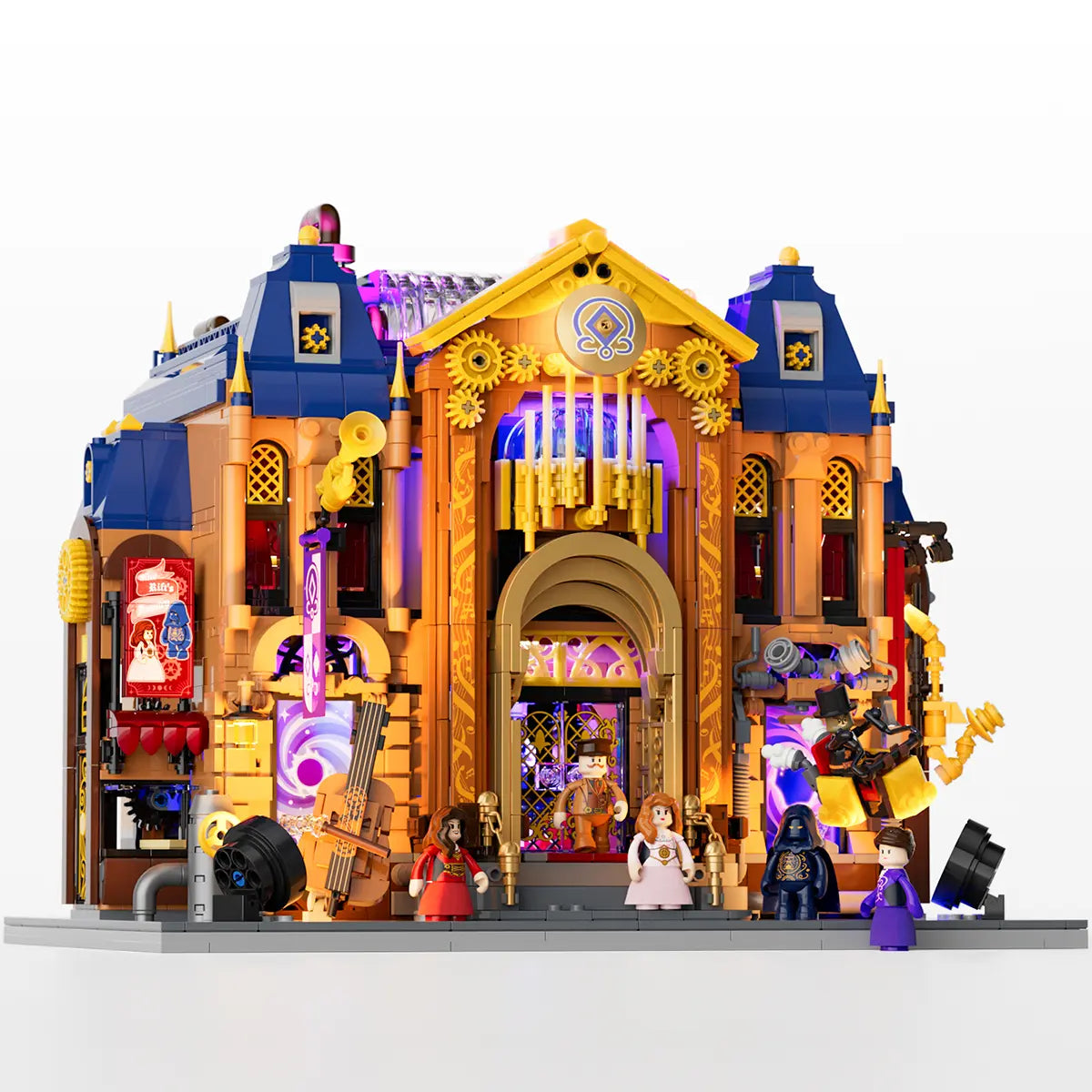 Opéra steampunk à éclairage tactile, vue 2