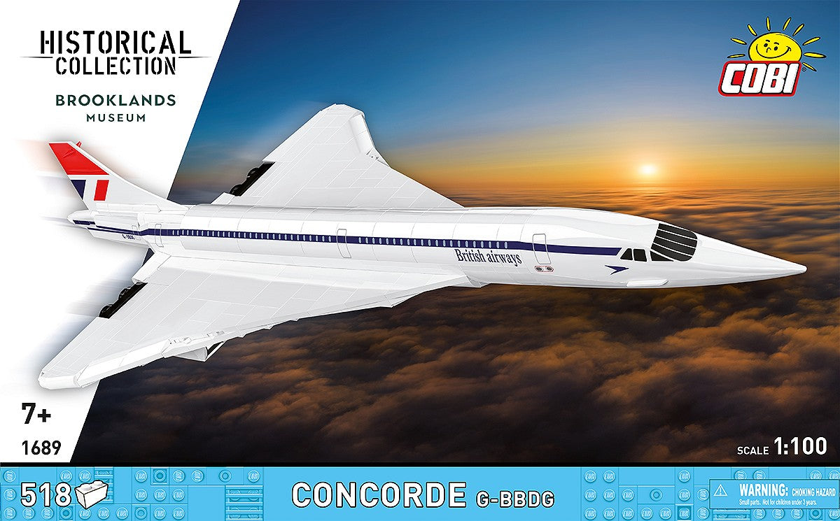 Avion de ligne supersonique à aile delta, échelle 1:100, vue 4