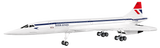 Avion de ligne supersonique à aile delta, échelle 1:100, vue 2