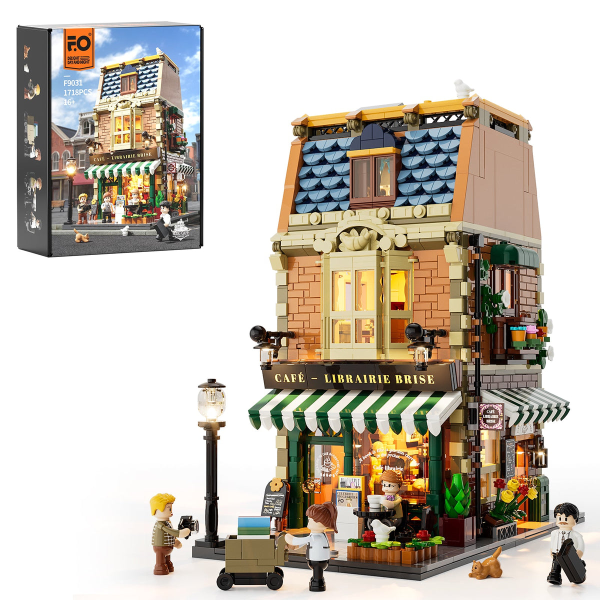 Café-librairie, vue 2