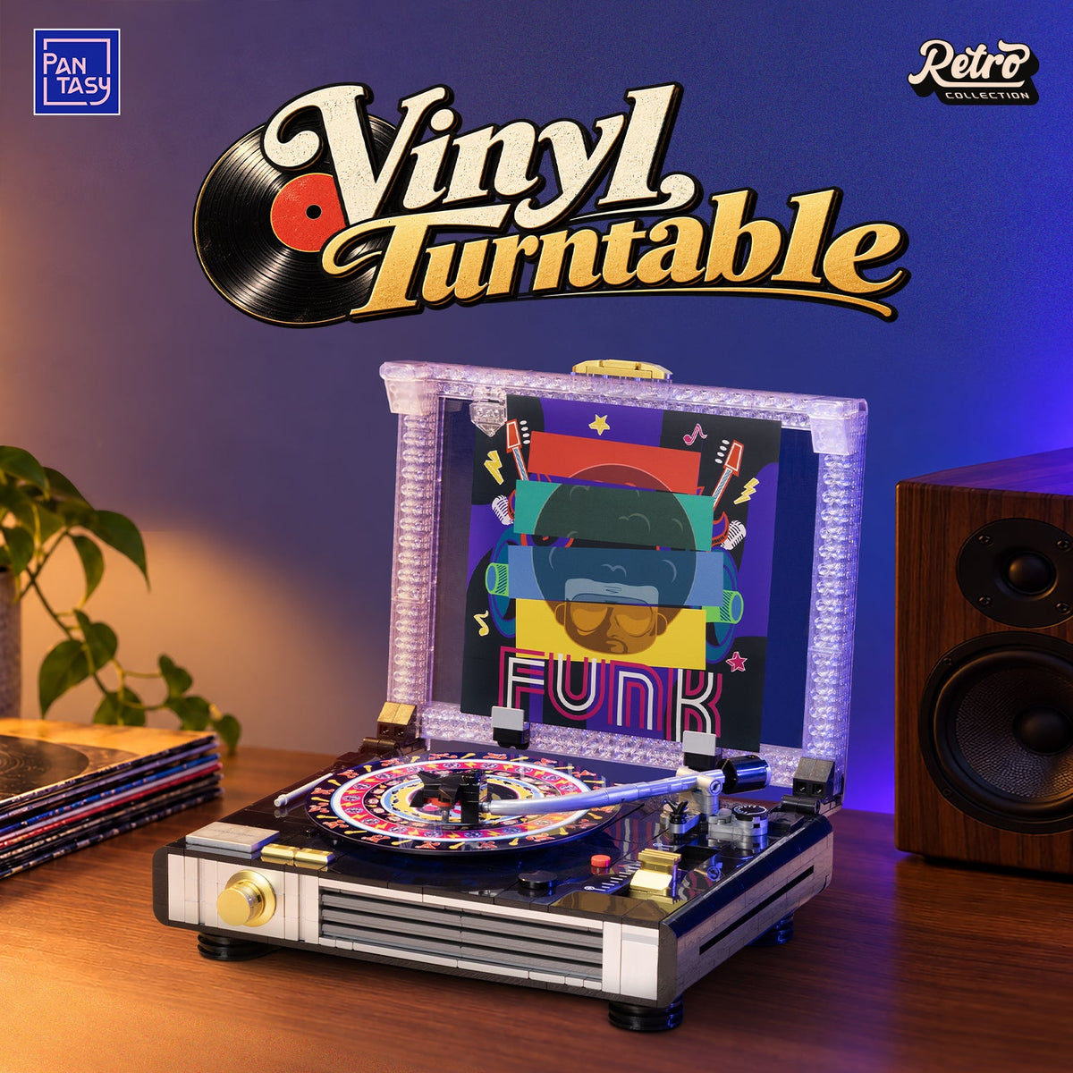 Platine vinyle, vue 3