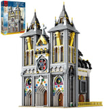 Église européenne d'autrefois, vue principale