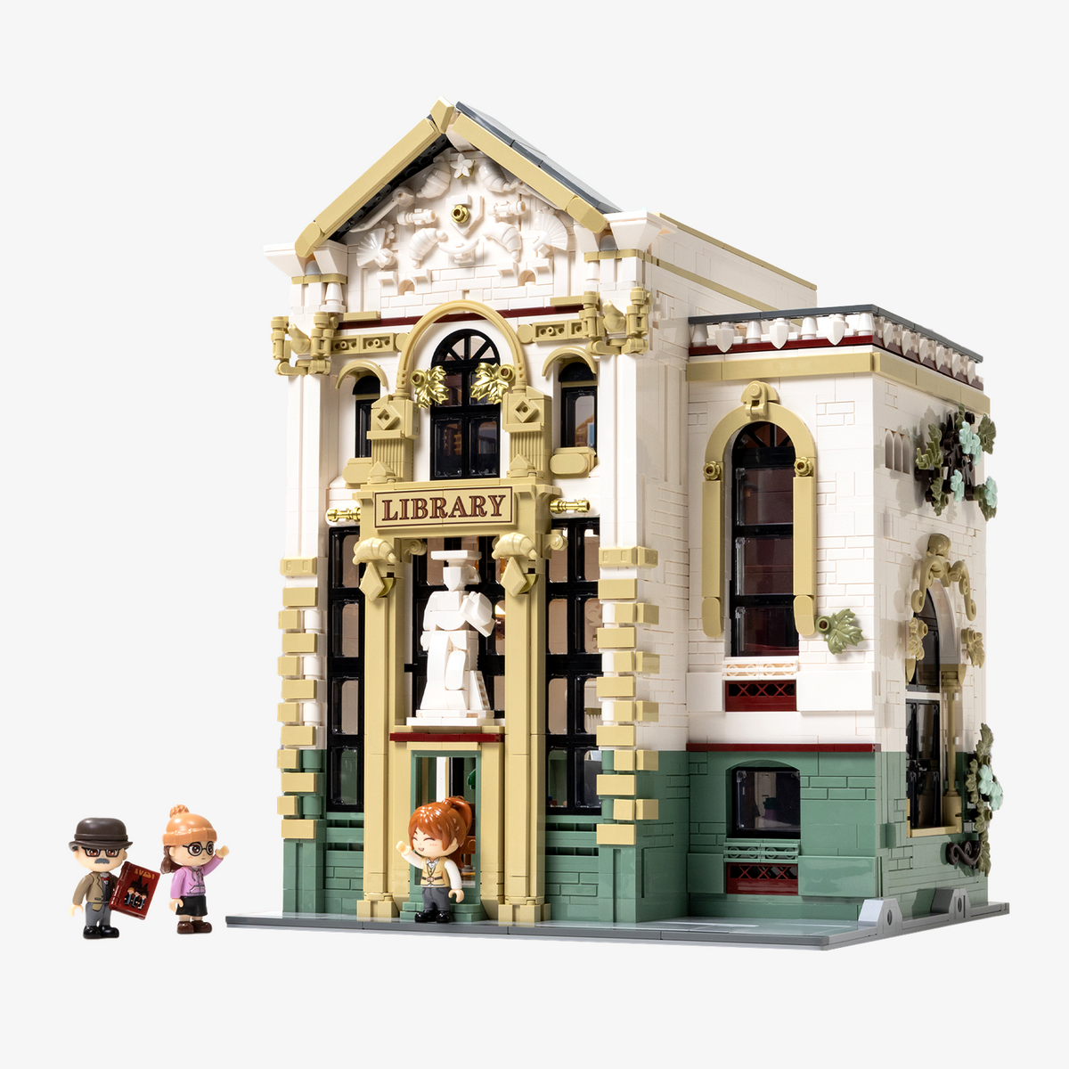 Bibliothèque ancienne, vue principale