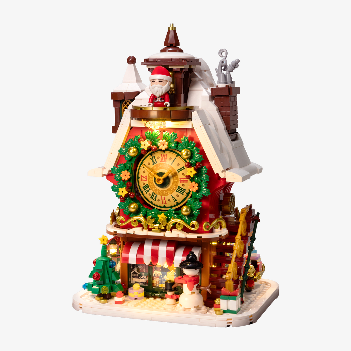 Horloge de Noël, vue principale