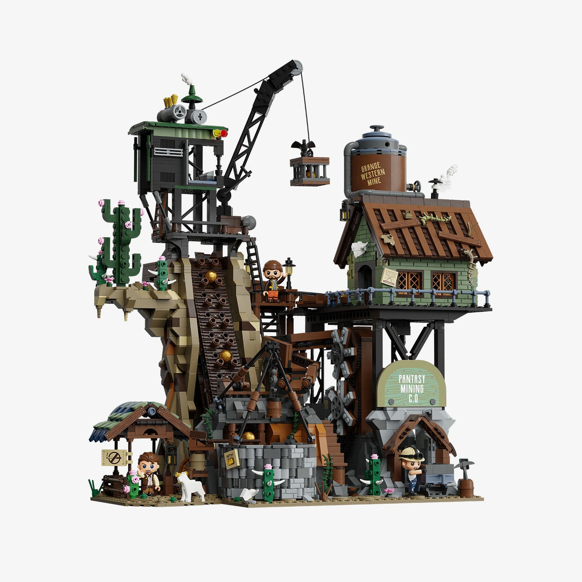 Mine du Far West, vue principale