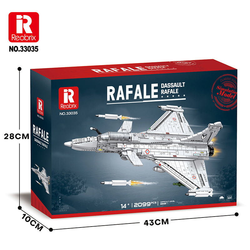 Chasseur polyvalent à aile delta et plans canard, vue principale