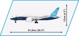 Avion de ligne long-courrier, échelle 1:110, vue 5