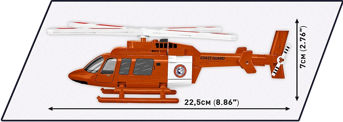 Hélicoptère de garde-côtes, échelle 1:48, vue 6