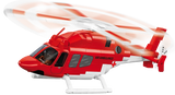 Hélicoptère d'ambulance aérienne, échelle 1:48, vue principale