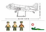 Avion de transport bimoteur de 1943, échelle 1:44, vue 4