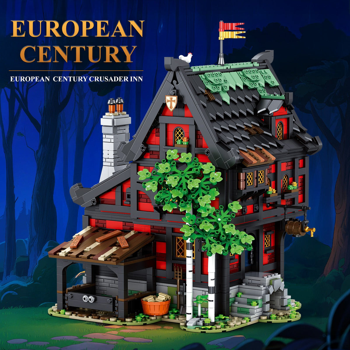 Auberge médiévale, vue 2