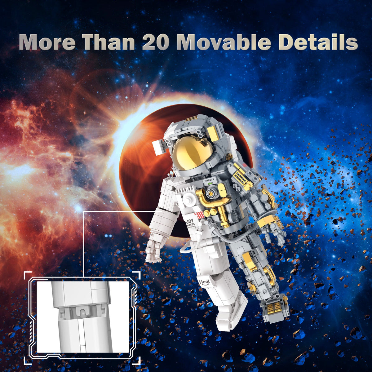 Astronaute, vue 2