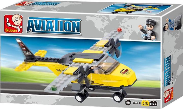 Avion de ligne de passagers, vue principale