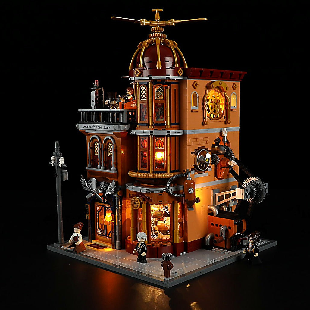 Aéroclub steampunk, vue 3
