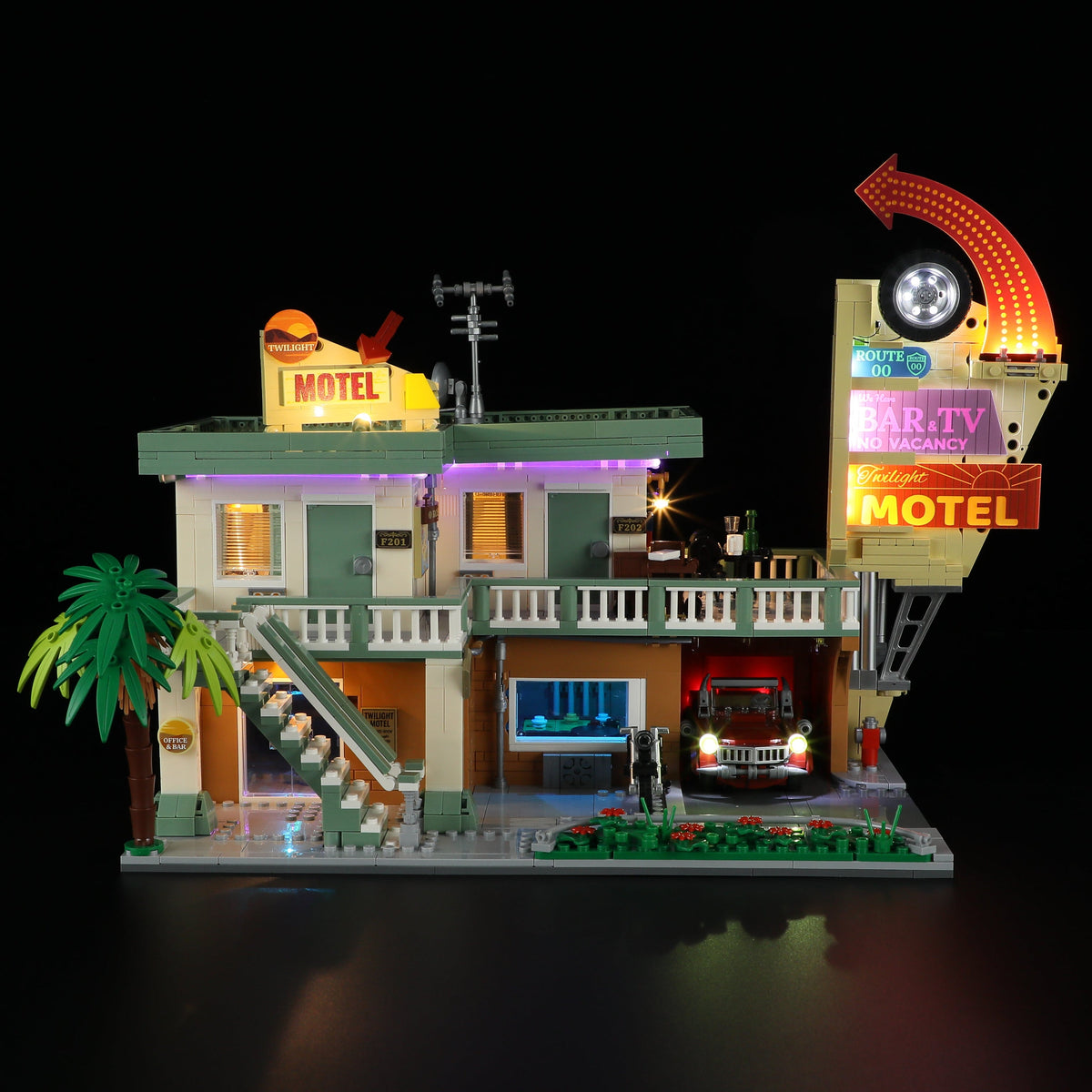 Motel du crépuscule, vue 4