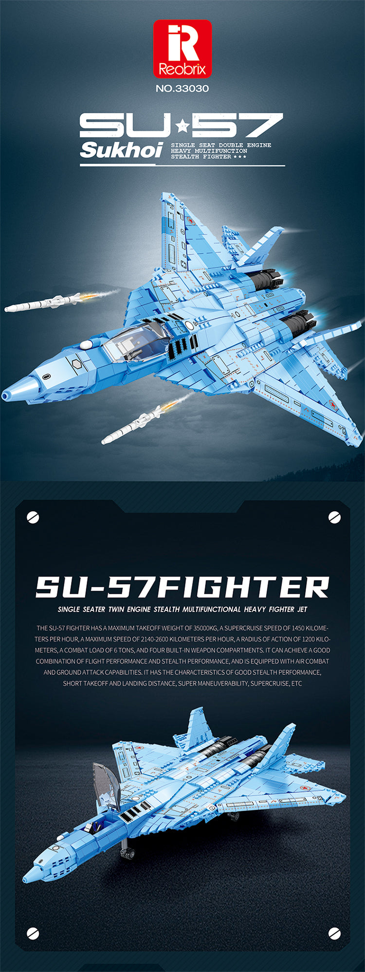 Chasseur lourd furtif, vue 3