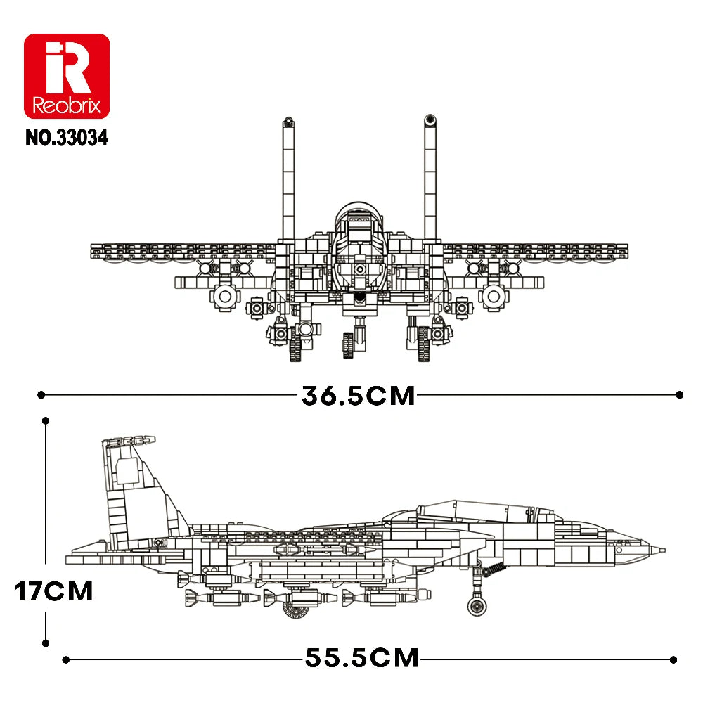 Chasseur-bombardier biréacteur biplace, vue 5