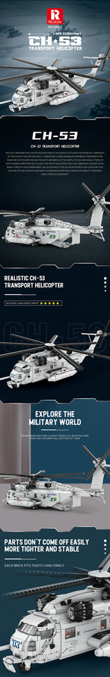 Hélicoptère lourd de transport, vue 6