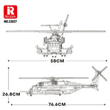 Hélicoptère lourd de transport, vue 2