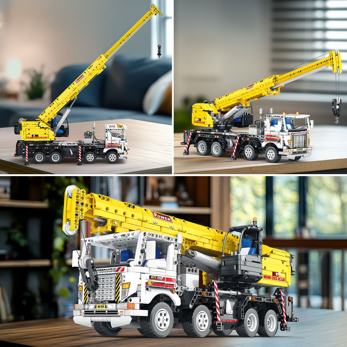 Grue mobile, vue 3