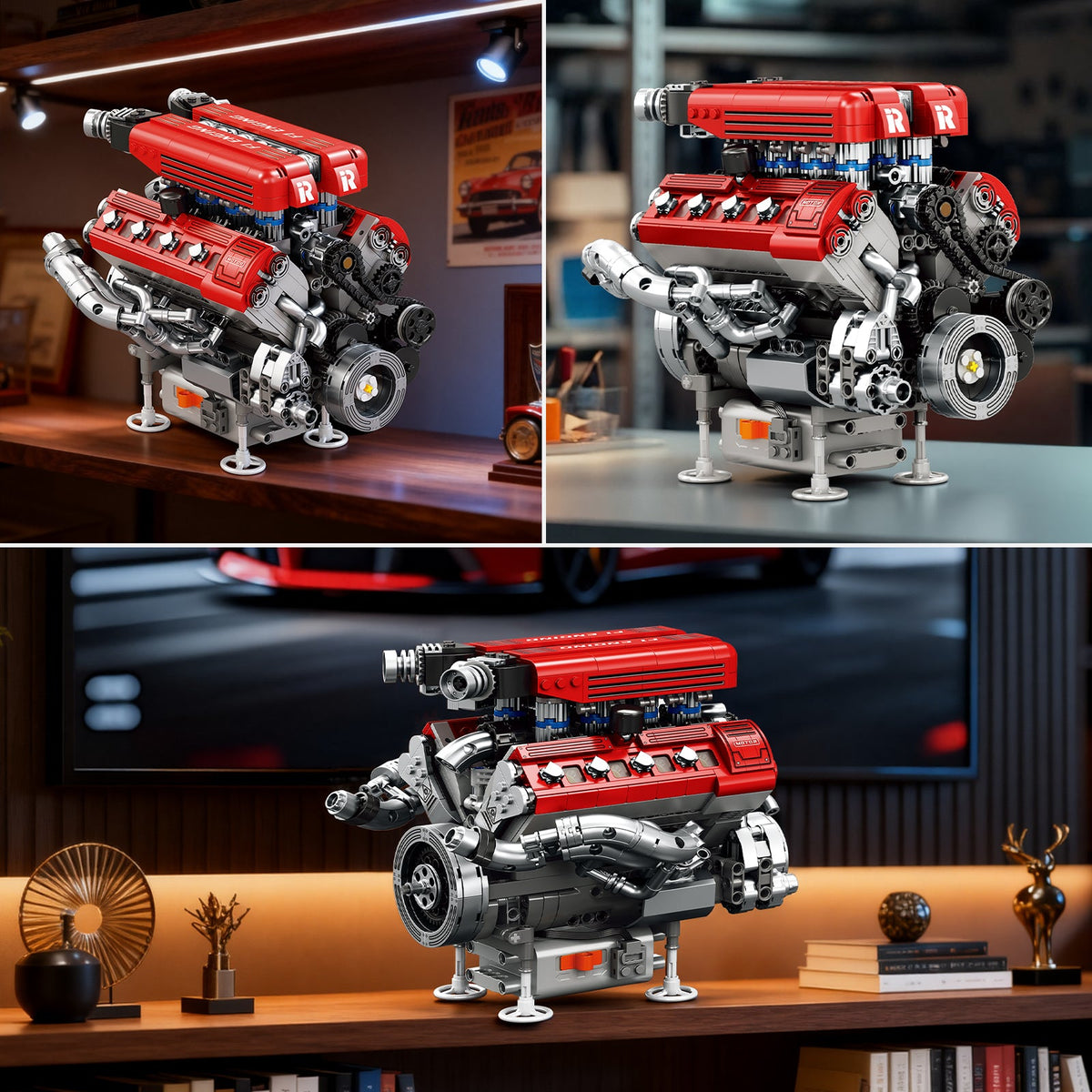 Moteur V8, vue 4