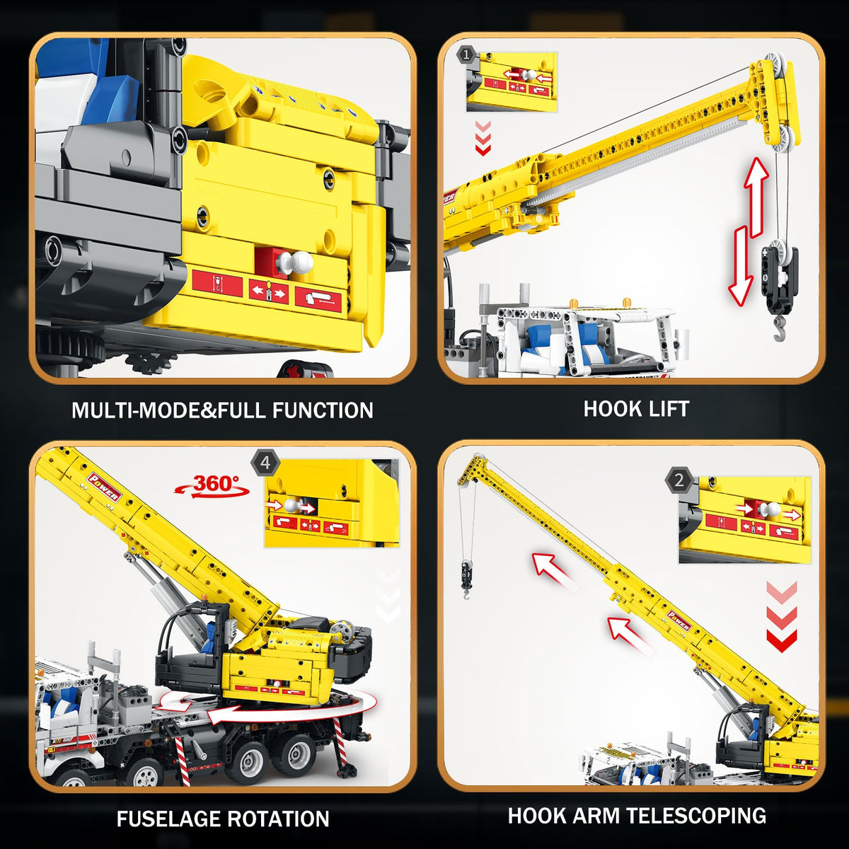 Grue mobile, vue 4