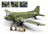 Avion de transport bimoteur de 1943, échelle 1:44, vue 3
