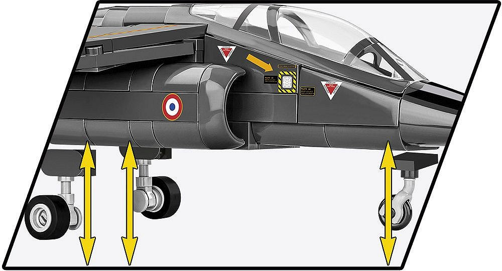 Avion d'entraînement biréacteur, échelle 1:48, vue 7