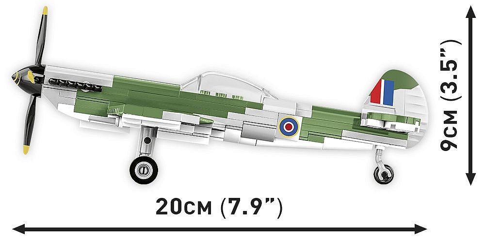 Chasseur britannique à ailes elliptiques, échelle 1:48, vue 4
