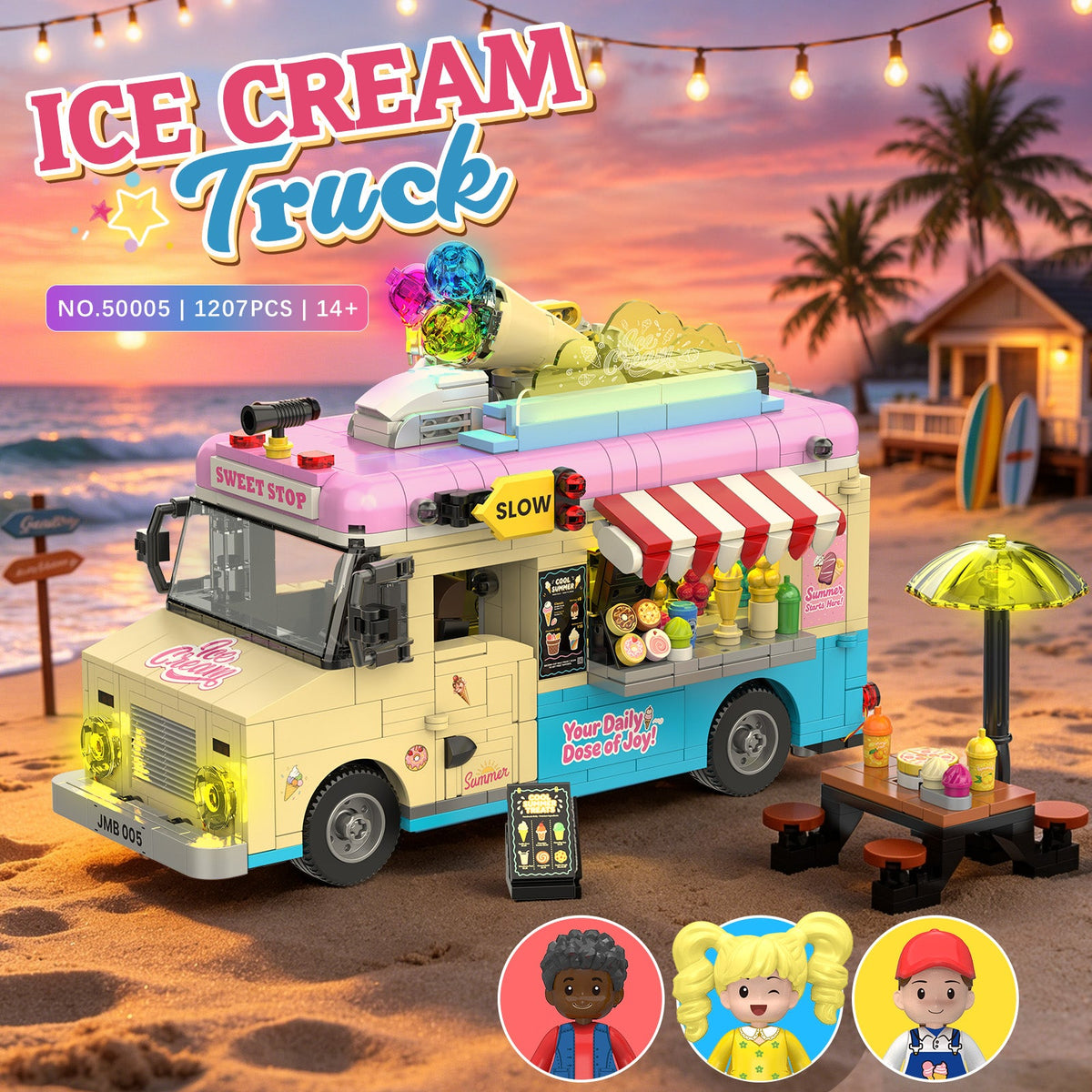 Camion de glaces, vue 2