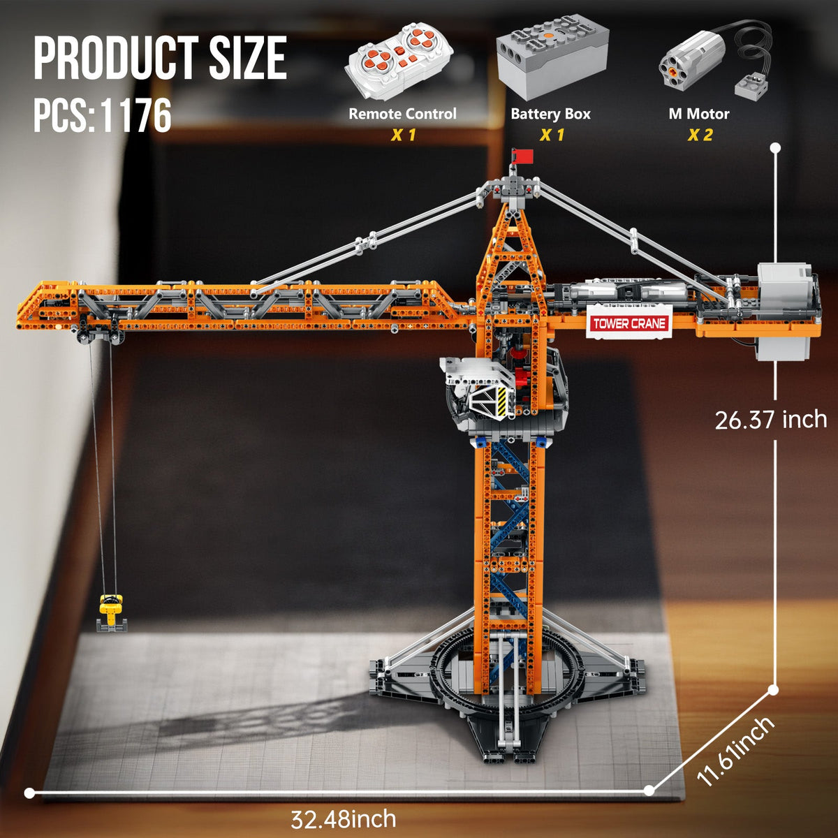Camion-grue, vue 3