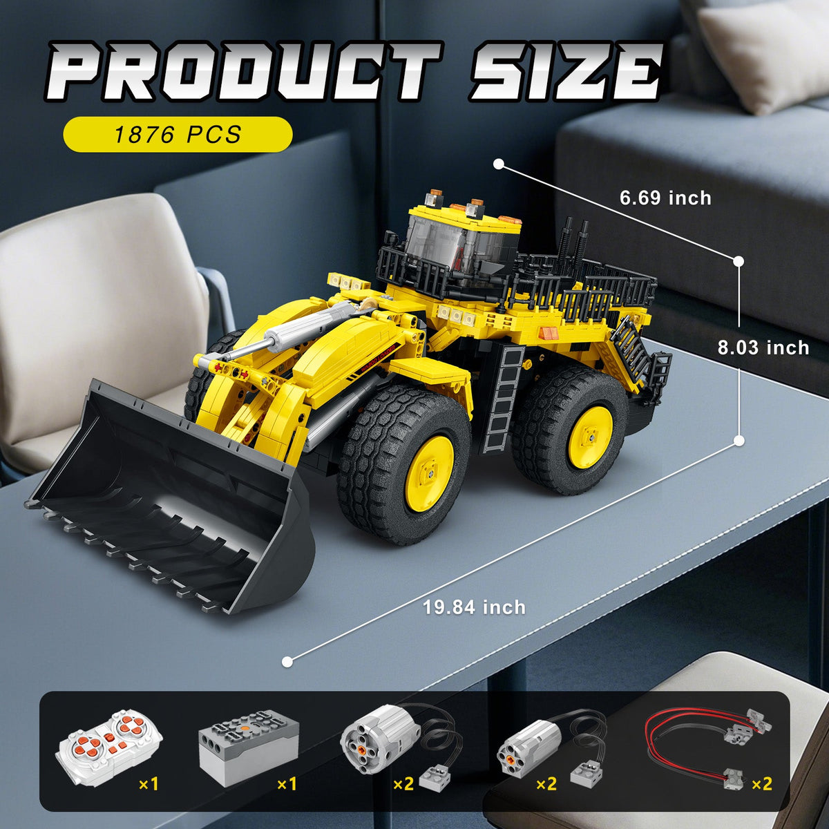 Bulldozer, vue 5