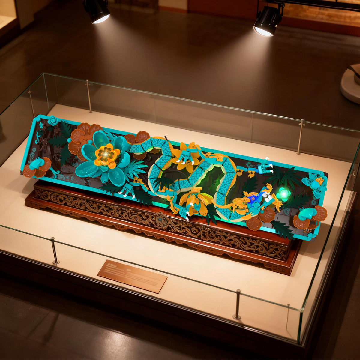 Tableau dragon, vue 4
