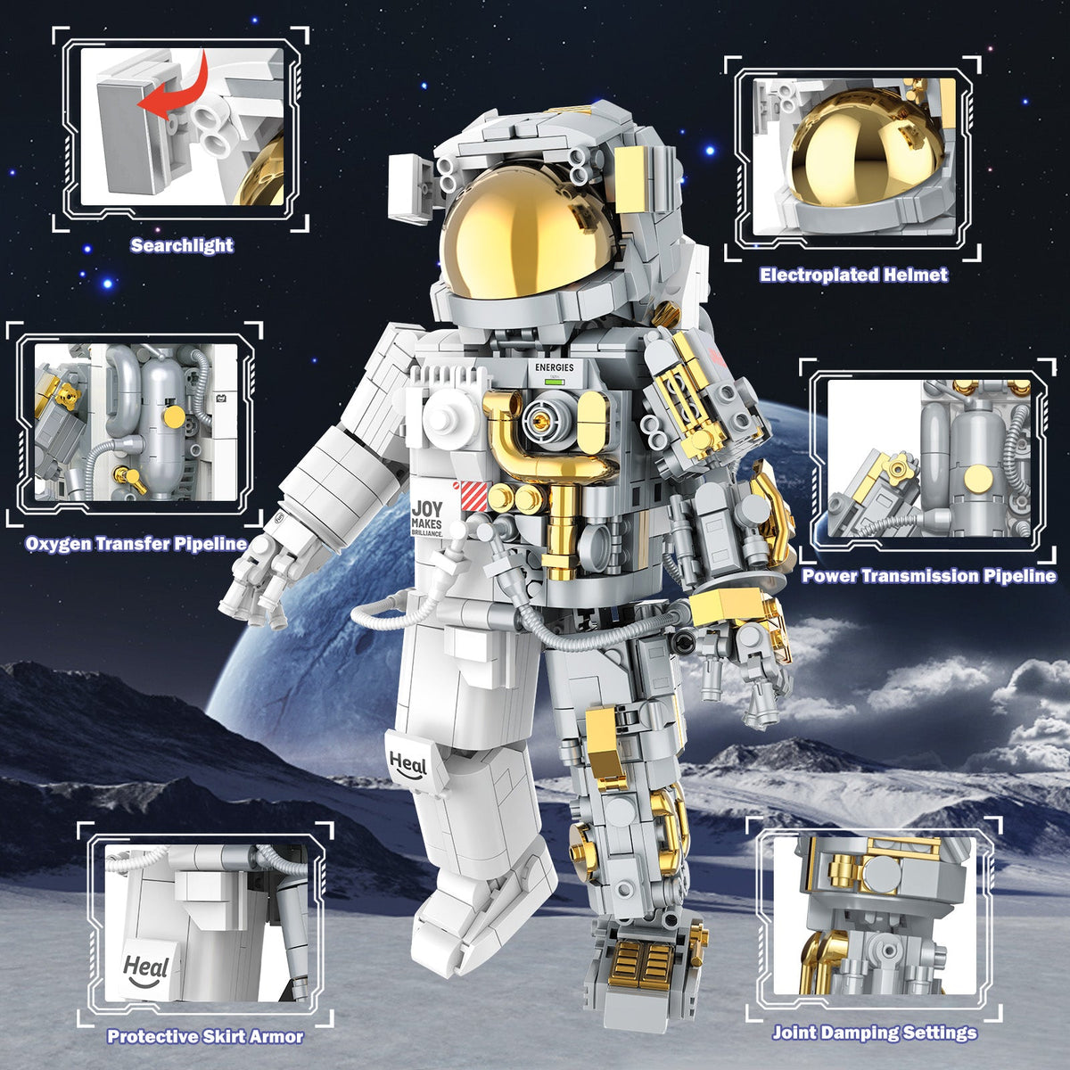 Astronaute, vue 5