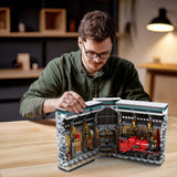 Serre-livres gare, vue 6