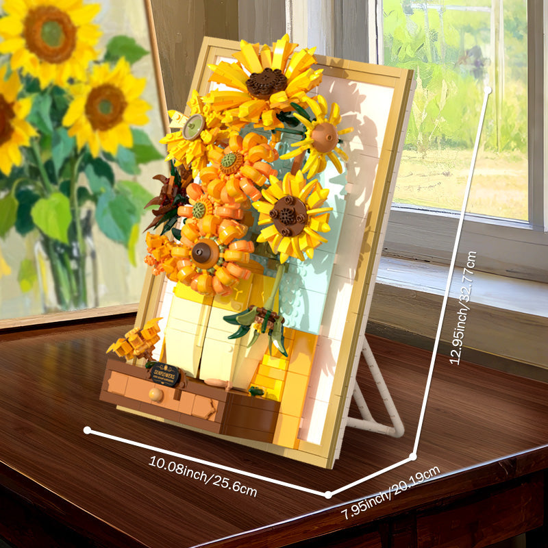 Tableau tournesols, vue 5