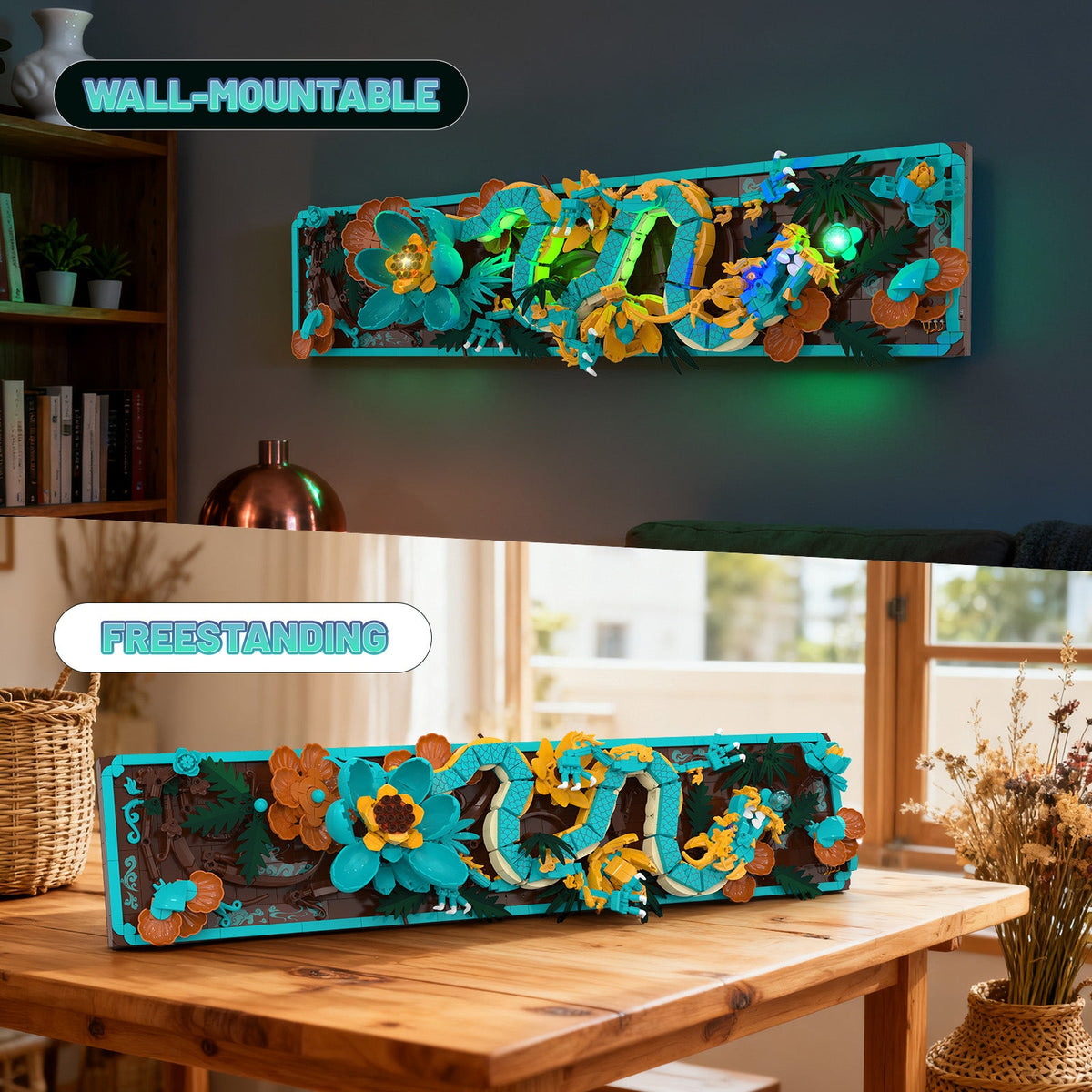 Tableau dragon, vue 6