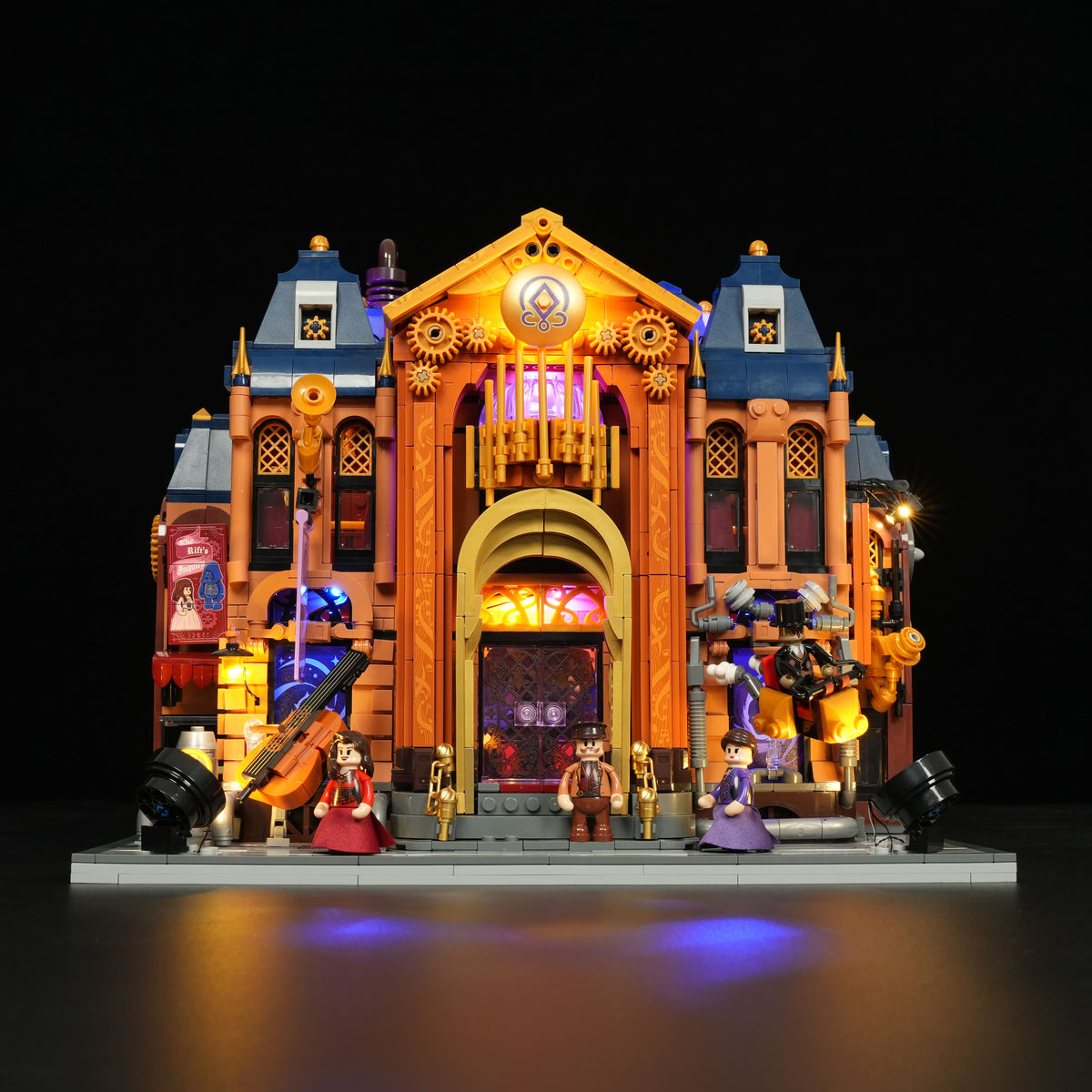 Opéra steampunk à éclairage tactile, vue 3