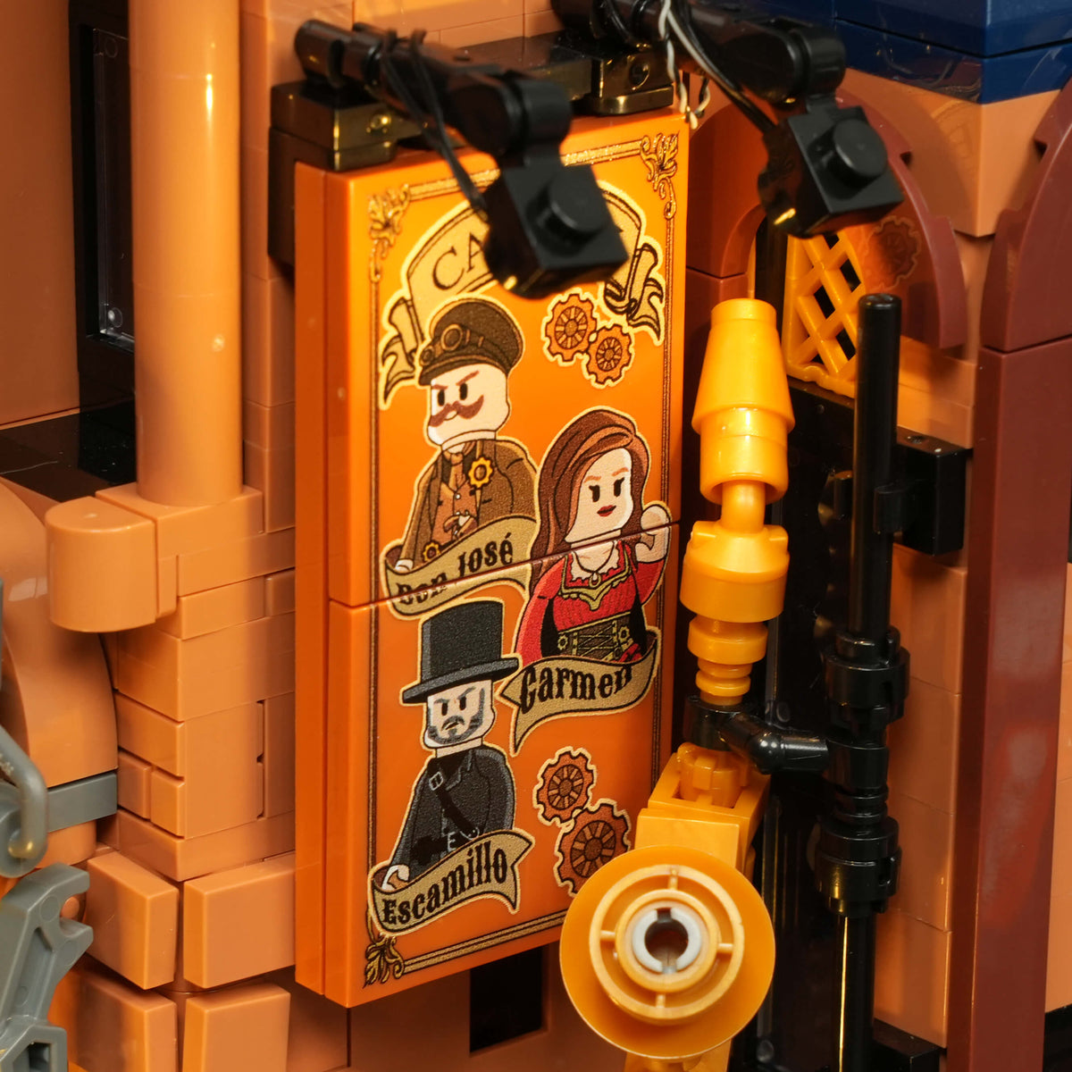 Opéra steampunk à éclairage tactile, vue 6