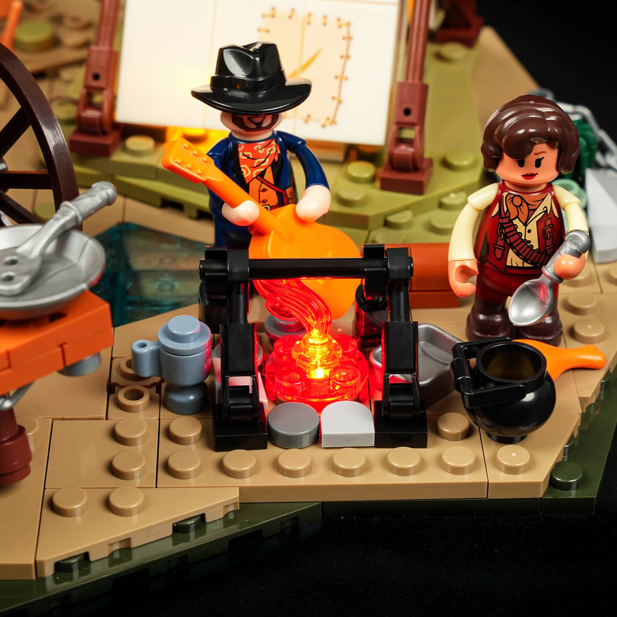 Camp de cow-boys, vue 6