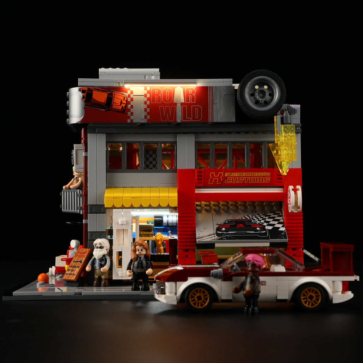 Garage de préparation, vue 4