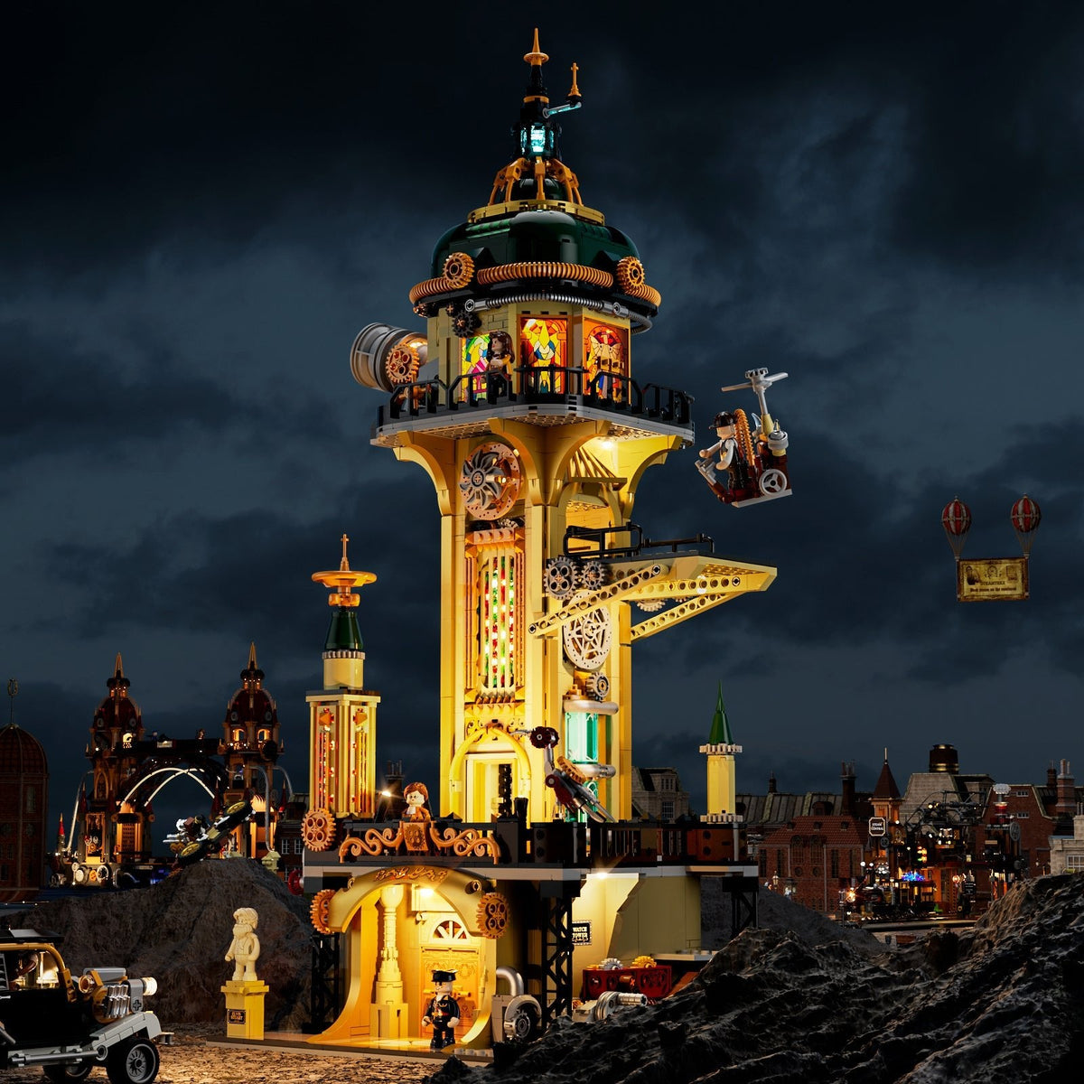 Tour steampunk, vue 2