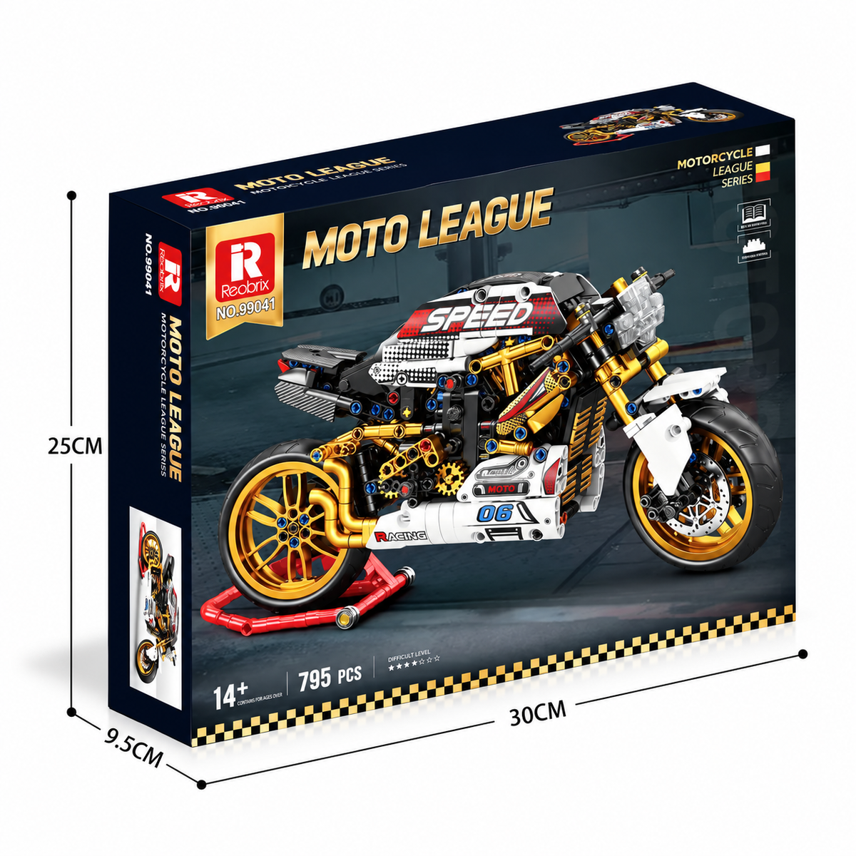Café racer, échelle 1:8