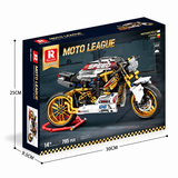 Café racer, échelle 1:8